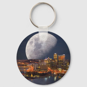 Spacey Pittsburgh Nyckelring