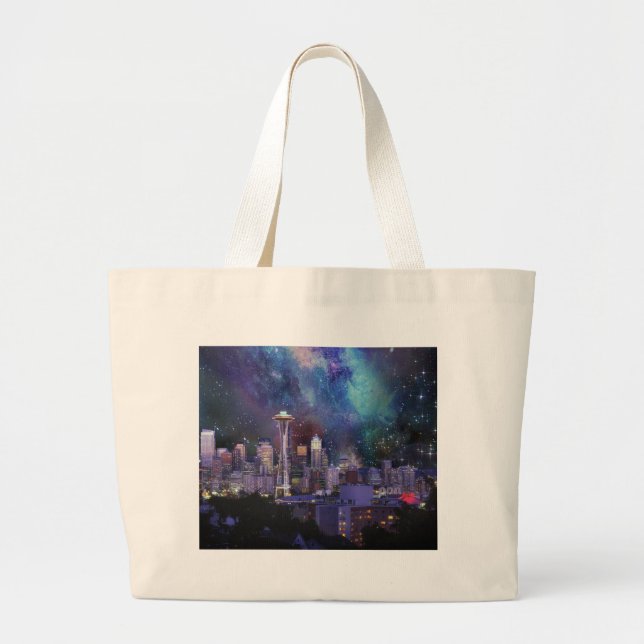 Spacey Seattle Jumbo Tygkasse (Framsidan)
