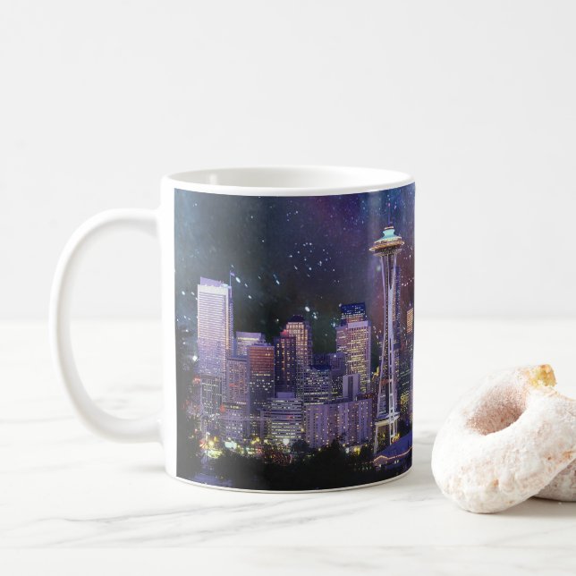 Spacey Seattle Kaffemugg (Med munk)