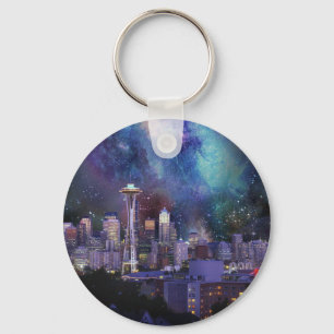 Spacey Seattle Nyckelring