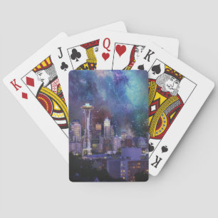Spacey Seattle Spelkort