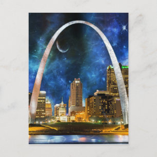 Spacey St Louis horisont Vykort