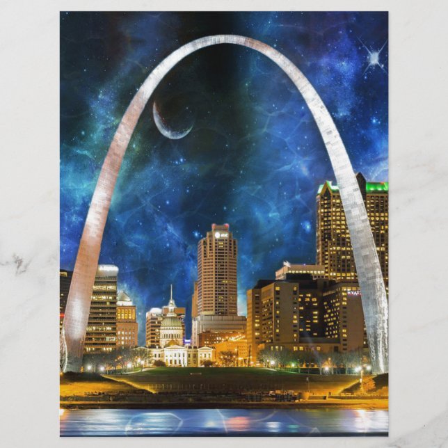 Spacey St. Louis Skyline (Framsida)