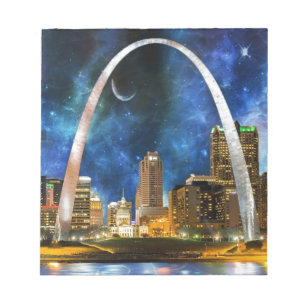 Spacey St. Louis Skyline Anteckningsblock