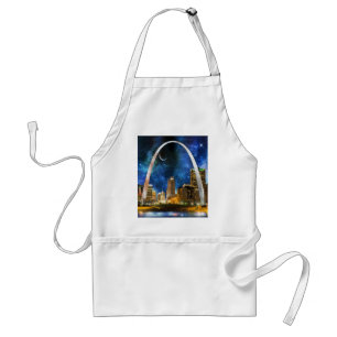 Spacey St. Louis Skyline Förkläde