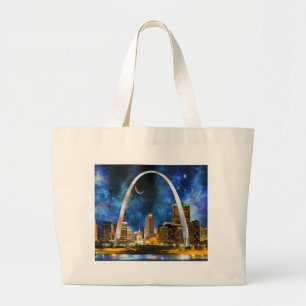 Spacey St. Louis Skyline Jumbo Tygkasse