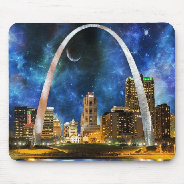 Spacey St. Louis Skyline Musmatta (Framsidan)
