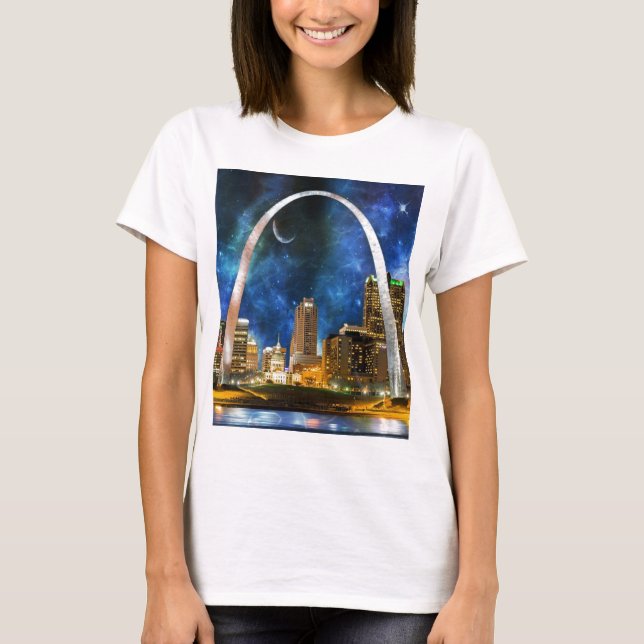 Spacey St. Louis Skyline Tröja (Framsida)