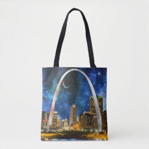 Spacey St. Louis Skyline Tygkasse