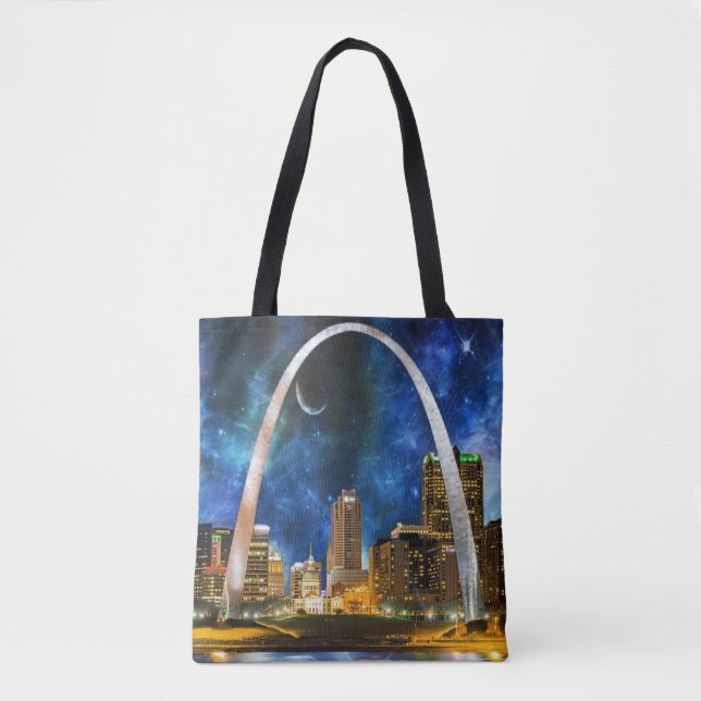 Spacey St. Louis Skyline Tygkasse (Framsida)