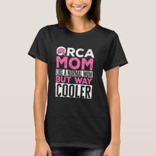 Späckhuggar Mamma Grafisk För Kvinnor Flickor Mamm T Shirt
