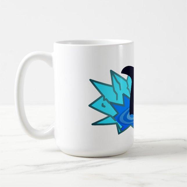Späckhuggare, Fisk, Pingvin Fiende Kaffemugg (Vänster)