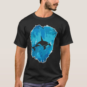 Späckhuggare i ett isblock för evigt t shirt