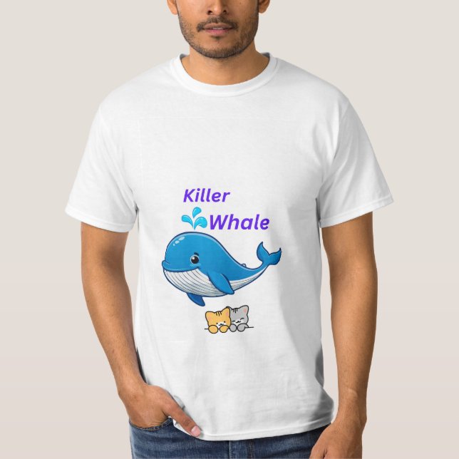 Späckhuggare & kattälskare design t-shirt (Framsida)