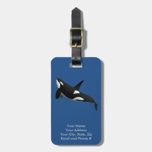 Späckhuggare OrcinusOrca Bagagebricka