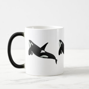Späckhuggare OrcinusOrca Magisk Mugg
