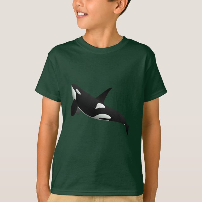 Späckhuggare OrcinusOrca T-shirt (Framsida)