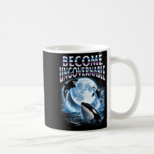 Späckhuggare val hav ocean djur blir kaffemugg