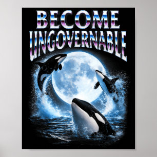 Späckhuggare val hav ocean djur blir poster