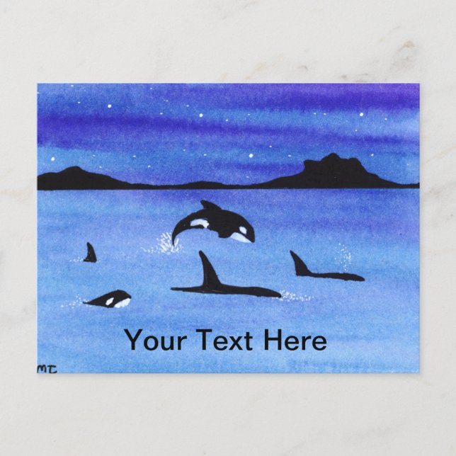 Späckhuggare Vykort (Framsida)