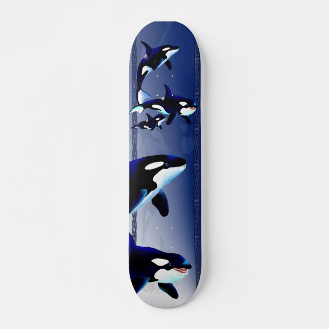 SpäckhuggarefamiljSkateboards Mini Skateboard Bräda 18,5 Cm (Framsida)