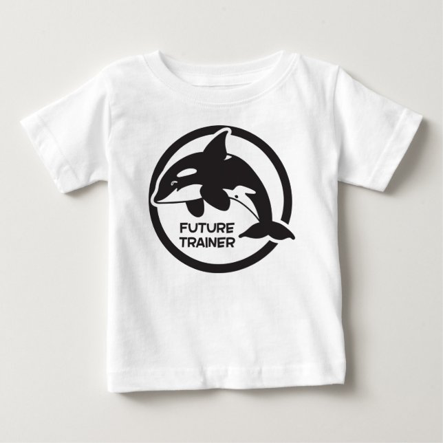Späckhuggareframtidsinstruktör Tee Shirt (Framsida)