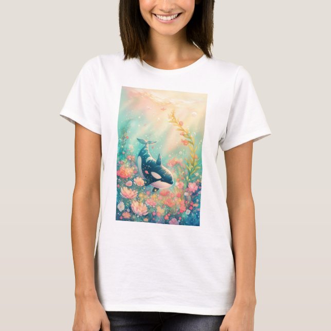 Späckhuggarens Blomvärld T Shirt (Framsida)