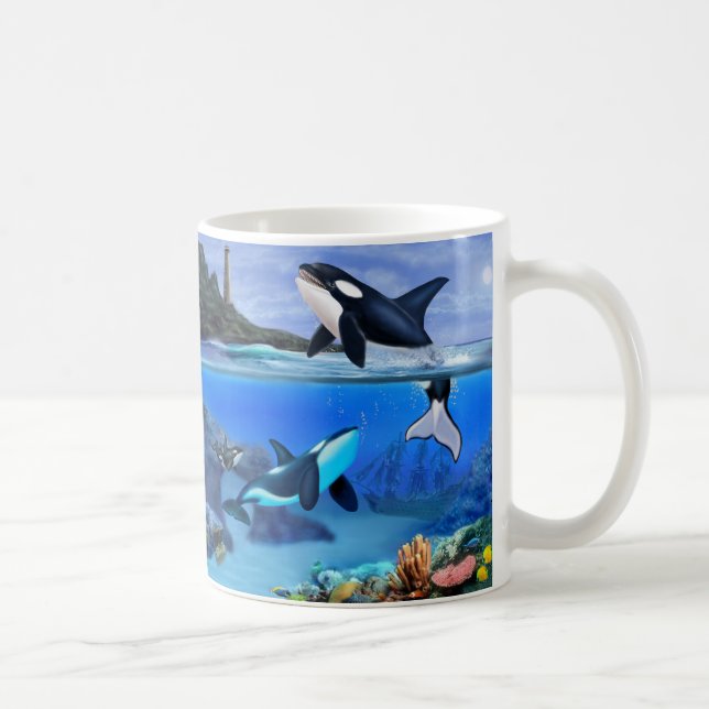 Späckhuggarfamiljen Kaffemugg (Höger)