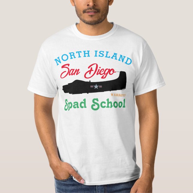 Spad School T-Shirt (Framsida)