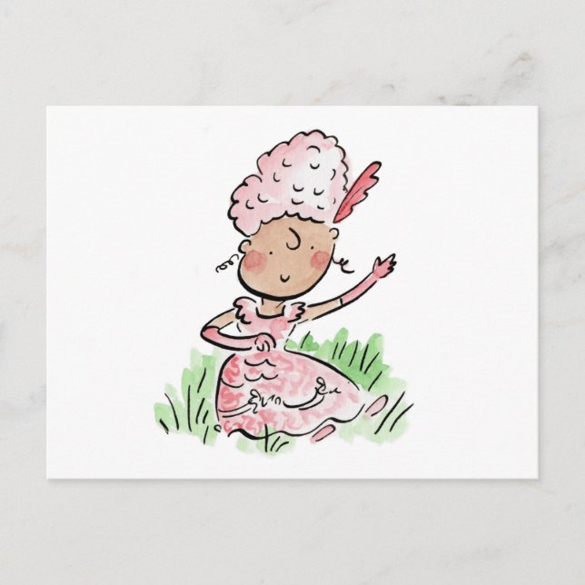 Späda Grevinnan Vykort (Framsida)