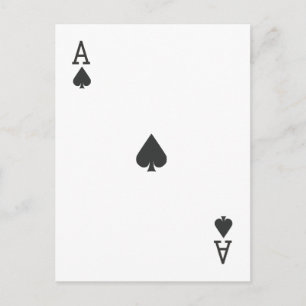 Spadans Ace Vykort