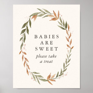 Spädbarn är en Elegant med hög utandningshållare f Poster