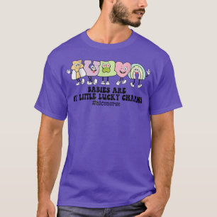 Spädbarn är min lilla lucky Charms St patricks day T Shirt