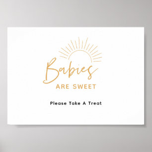 Spädbarn är Sweet Boho Sunshine Favor Poster