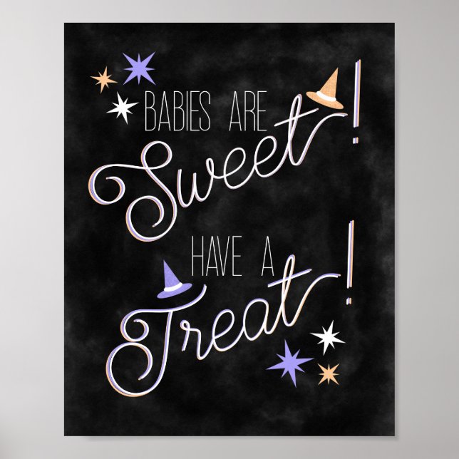 Spädbarn är Sweet! Ha ett fördrag! Favoriter & Des Poster (Framsidan)