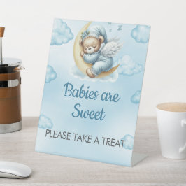 Spädbarn är Sweet Sign Oh Baby Nalle