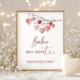 Spädbarn är Sweet Valentines Poster