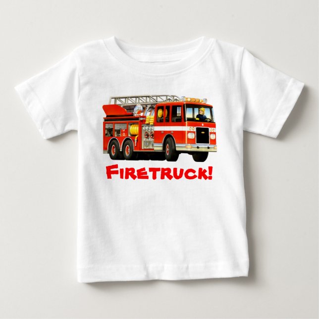 Spädbarn avfyrar lastbilen tee shirt (Framsida)