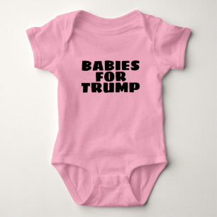 SPÄDBARN FÖR AVSTÅND AV TRUMP-BABY T SHIRT