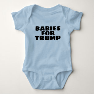 SPÄDBARN FÖR KLODERING AV TRUMP BABY T SHIRT
