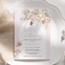 Spädbarn för  Rosa Blommigt i Bloom Baby Shower