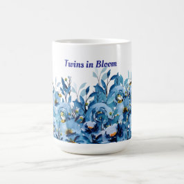 Spädbarn i Bloom Twin Baby Shower Kaffemugg