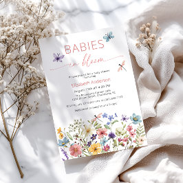Spädbarn i inbjudan till BLOMBOL-TIN-visningsprogr