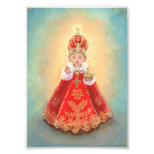 Spädbarn i Prag - Devotional Art - Premium Fototryck