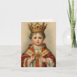 Spädbarn, Jesus-märkt hälsningskort Kort