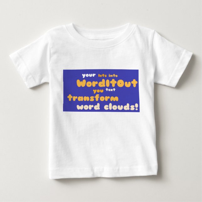 Spädbarn Toppar T-shirt (Framsida)