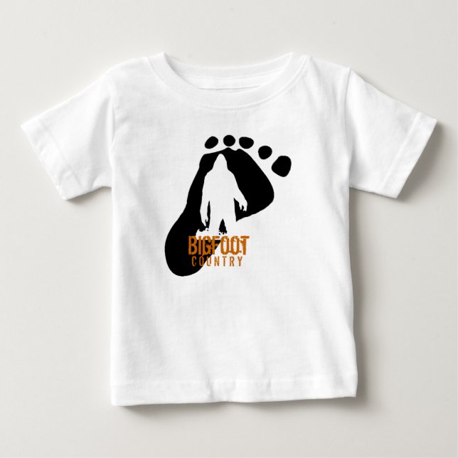 SpädbarnBigfoot T-tröja Tee Shirt (Framsida)