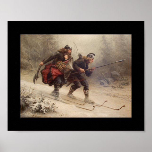 Spädbarnet Kung Poster (Framsidan)