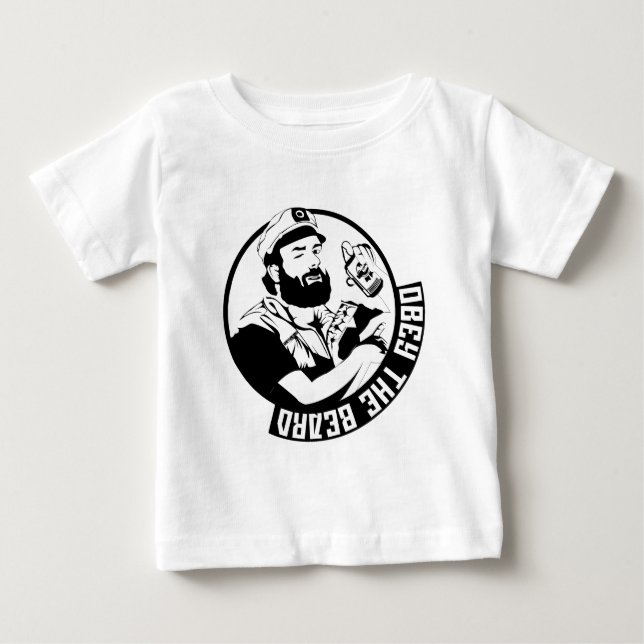 Spädbarns Kortärmad Tee Shirt (Framsida)