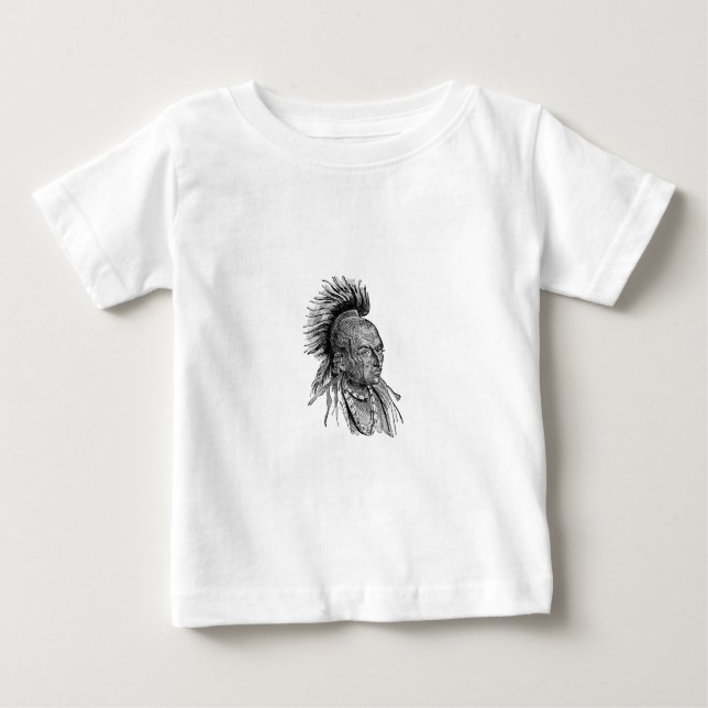 Spädbarnsherst T-shirt (Framsida)